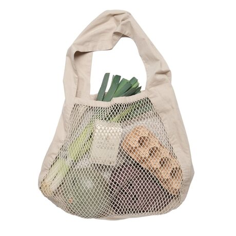 The Organic Company Net Shoulder Bag verkkokassi, clay