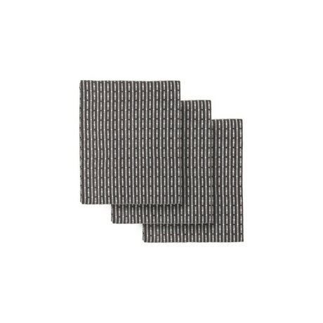The Organic Company Urban Kitchen Cloth 3 kpl/pkt, Evening Grey