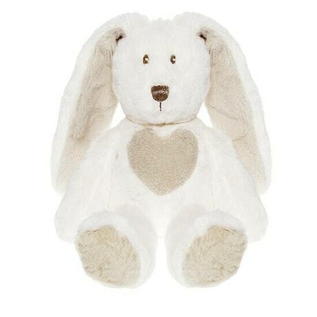 Teddykompaniet Teddy cream kaniini 24 cm, valkoinen