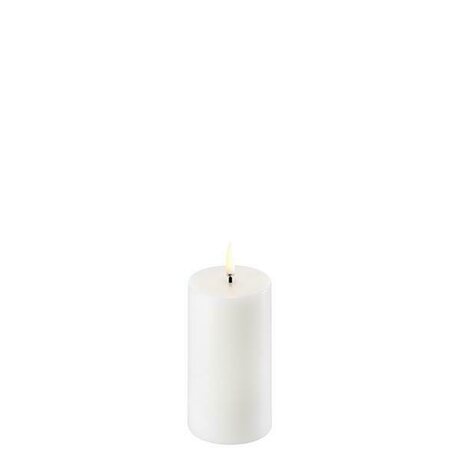 Uyuni Led-kynttilä 5,8 x 10 cm, valkoinen