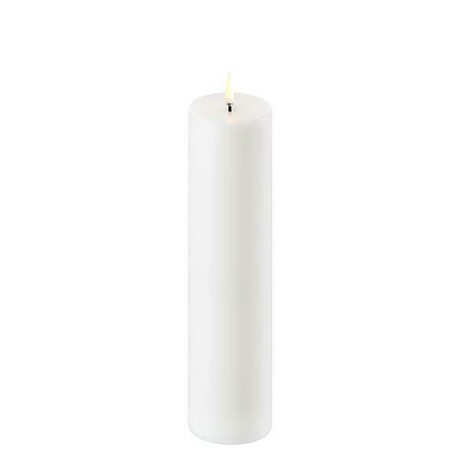Uyuni Led-kynttilä 5,8 x 22 cm, valkoinen