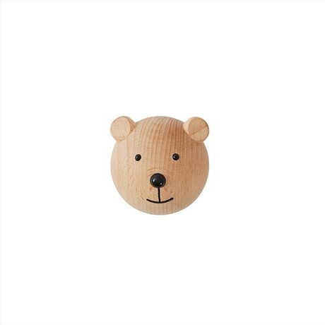 OYOY Bear -koukku 4,5 x 6 x 4,5 cm