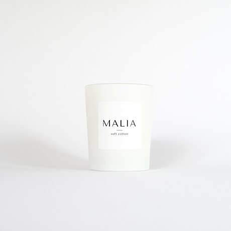 Malia Soft cotton-tuoksukynttilä, 180g