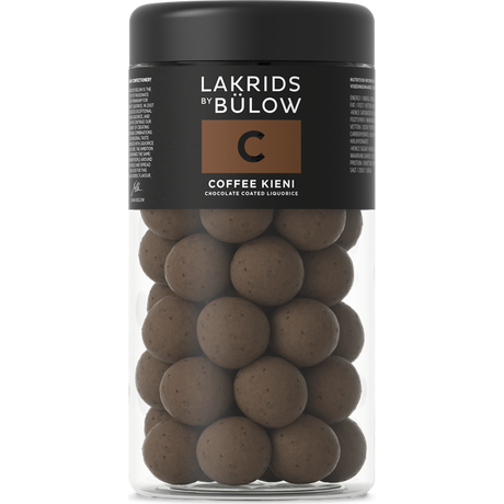 Lakrids By Bulow C - Coffee kieni suklaakuorrutteinen lakritsi 265 g, regular