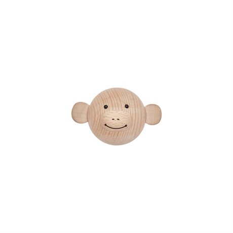 OYOY Monkey -koukku 4,5 x 7 x 6 cm