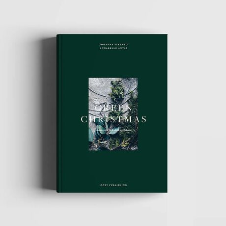 Cozy Publishing Green Christmas - kransseja ja kukka-asetelmia