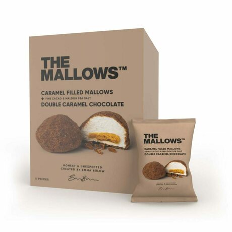 The Mallows Täytetyt vaahtokarkit, tupla karamelli & suola