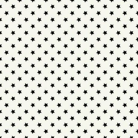 Ib Laursen Lahjapaperi 52,5 cm x 5 m, black stars