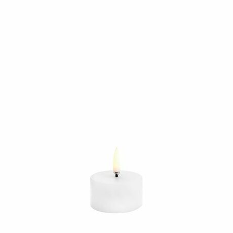 Uyuni Led-kynttilä 5 x 2,8 cm, valkoinen