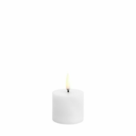 Uyuni Led-kynttilä 5 x 4,5 cm, valkoinen