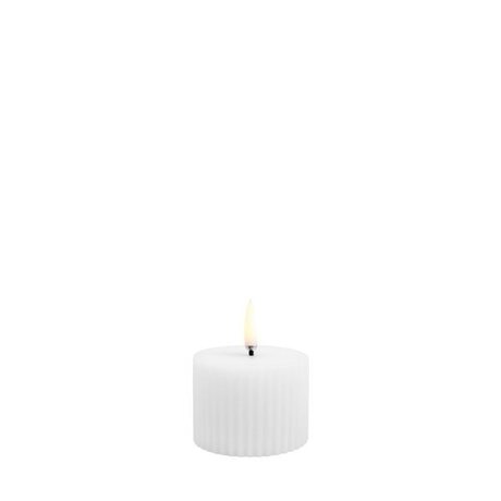 Uyuni Led-kynttilä vekki 5,8 x 4,5 cm, valkoinen