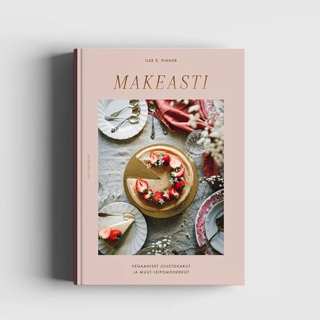 Cozy Publishing Makeasti – Vegaaniset juustokakut ja muut leipomoherkut