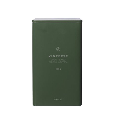 Ernst Winter tea in green metal box 100g