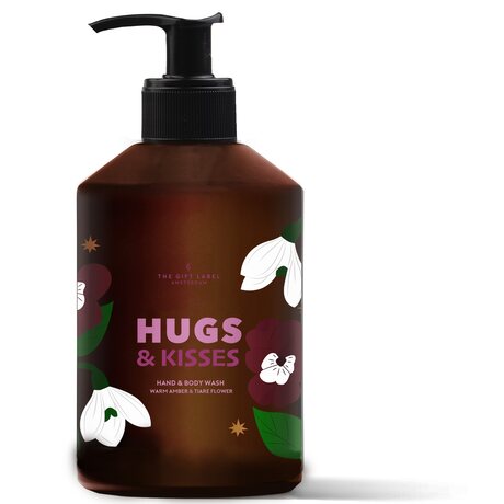 The Gift Label Hand & Body Wash 400 ml, Hugs & Kisses