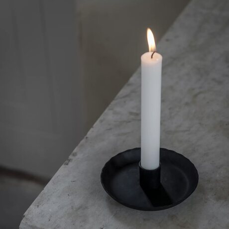 Ernst Candleholder d12 h4 cm, black