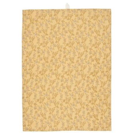 Ib Laursen Filippa kitchen towel 50 x 70 cm, yellow/sand/off-white