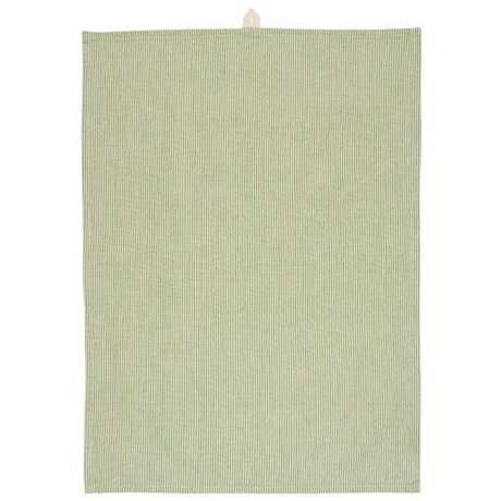 Ib Laursen Emil kitchen towel 50 x 70 cm, green/white