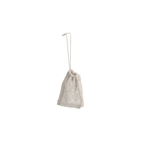 The Organic Company Net bag kestopussi pieni 22x16x6 cm, stone