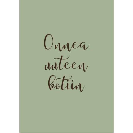 Onnea uuteen kotiin kortti - VALITSE VÄRI