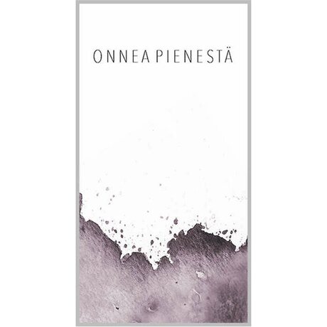 2 x ilo Design Onnea pienestä pakettikortti 4,9 x 9,5 cm, lila