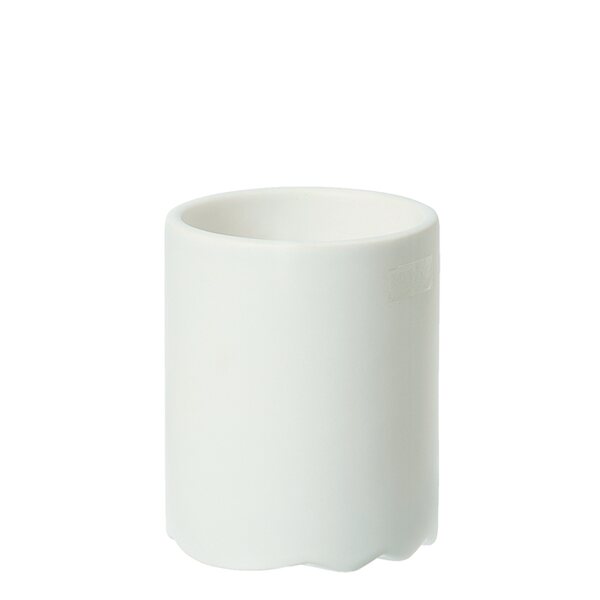 Oohh Wawe mug/jar 8 x 10 cm, matte white