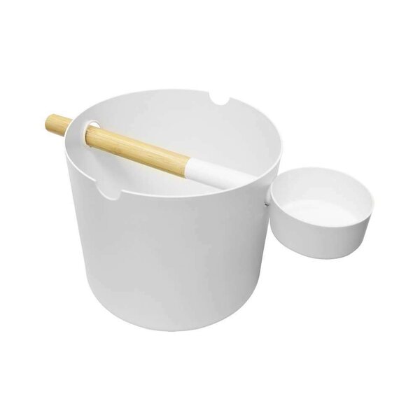 Kolo Sauna Kiulu + kauha, valkoinen