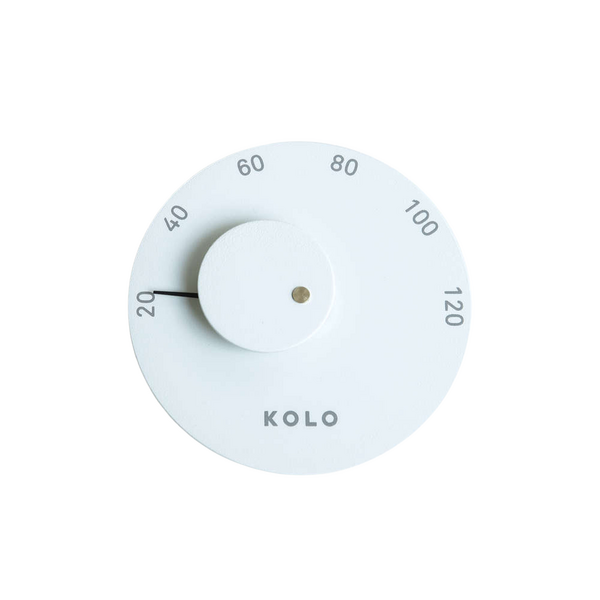 Kolo Sauna Lämpömittari 2, valkoinen