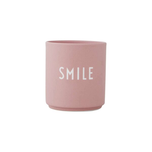 Design Letters Favourite muki, smile roosa