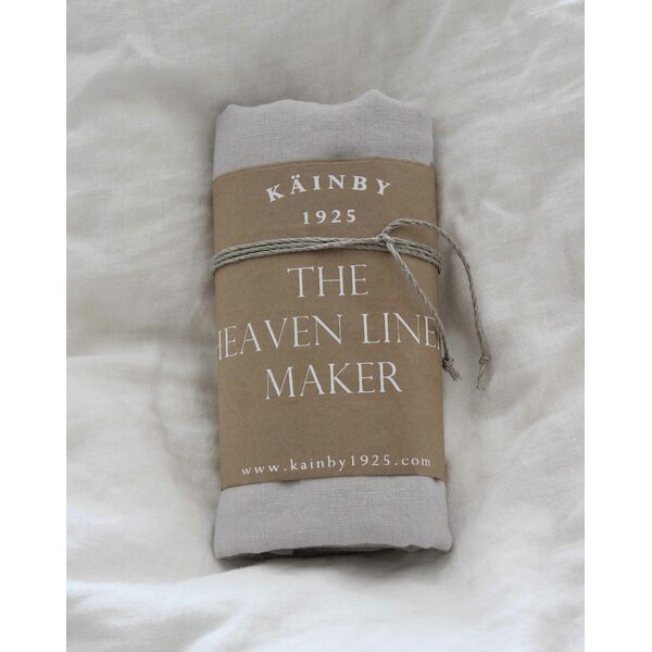 Heaven Linen Pellavatyynyliina 60 x 80 cm, tuhkan vaaleanharmaa
