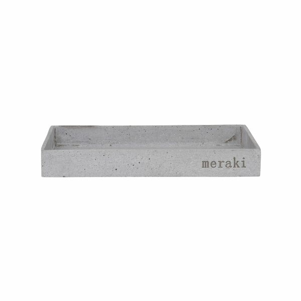 Meraki Tray 30 x 20 x 3,5 cm, grey