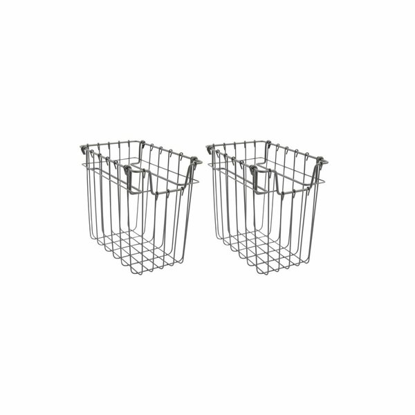 Monograph Addit metallikori 23 x 14 x 20 cm, harmaa