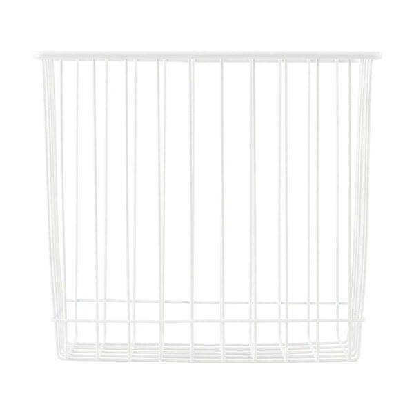 Monograph Metallikori 22 x 20 x 20 cm, valkoinen