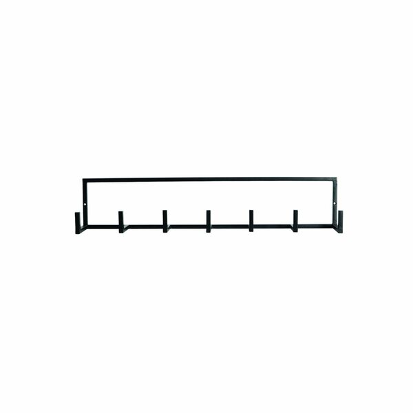 House Doctor Coat rack 60 x 12 cm, Rack, Black