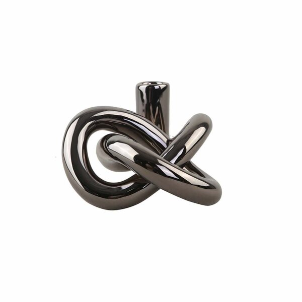 Cooee Design Lykke one dark silver kynttilänjalka