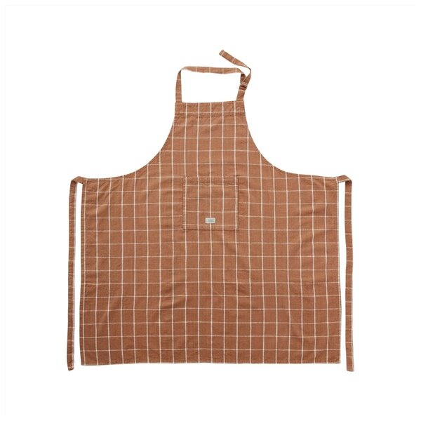 OYOY Gobi pitkä essu 98 x 96 cm, caramel