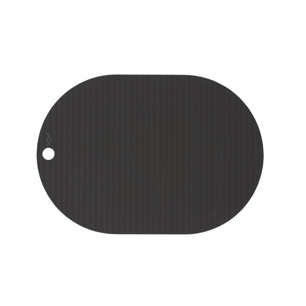 OYOY Ribbo tabletti 33 x 46 cm 2 kpl/pkt, musta