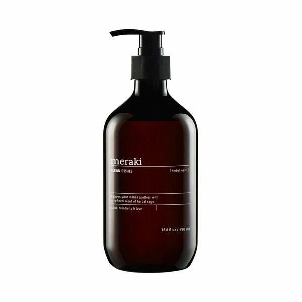 Meraki Dish wash 490 ml, Herbal nest