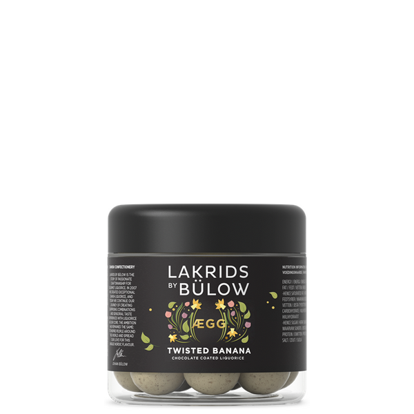 Lakrids By Bulow Egg twisted banana suklaakuorrutteinen lakritsi 125 g, small