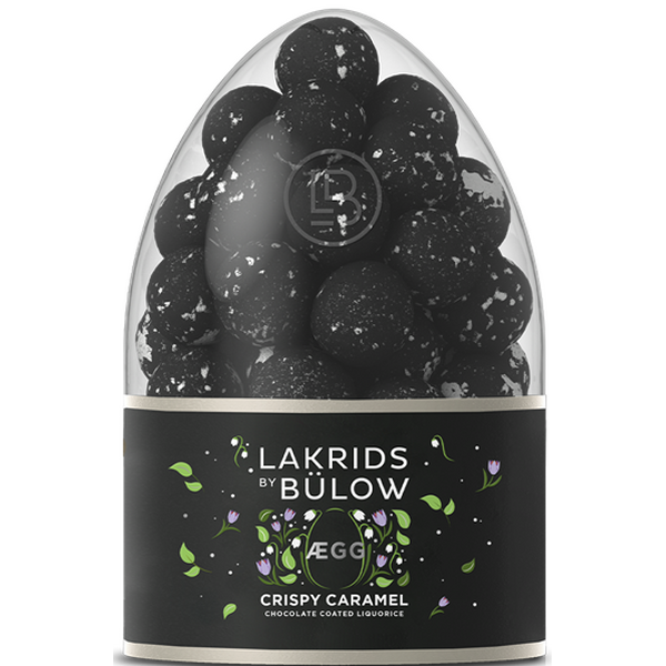 Lakrids By Bulow Egg crispy caramel suklaakuorrutteinen lakritsi 485 g