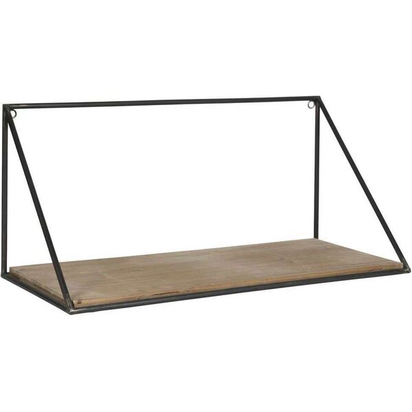 Ib Laursen Retro seinähylly 25 x 25 x 55 cm, factory black
