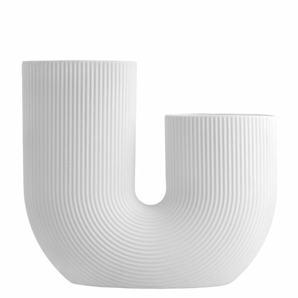 Storefactory Stråvalla ceramic vase, white