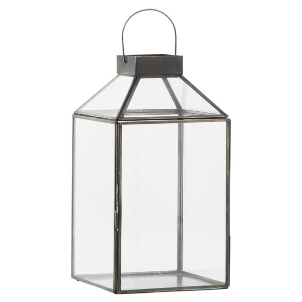 Ib Laursen Norr lyhty 16 x 16 x 30,5 cm, antiikki musta