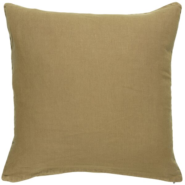 Ib Laursen Pellavatyynynpäällinen 50 x 50 cm, tumma okra