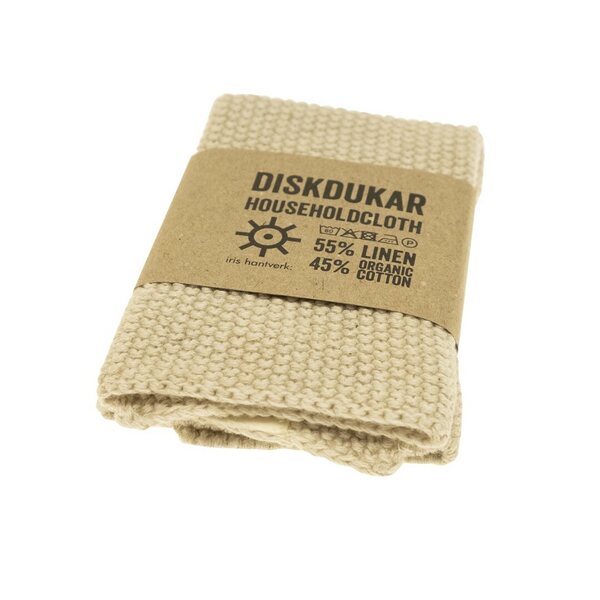 Iris Hantverk Household cloth, off-white
