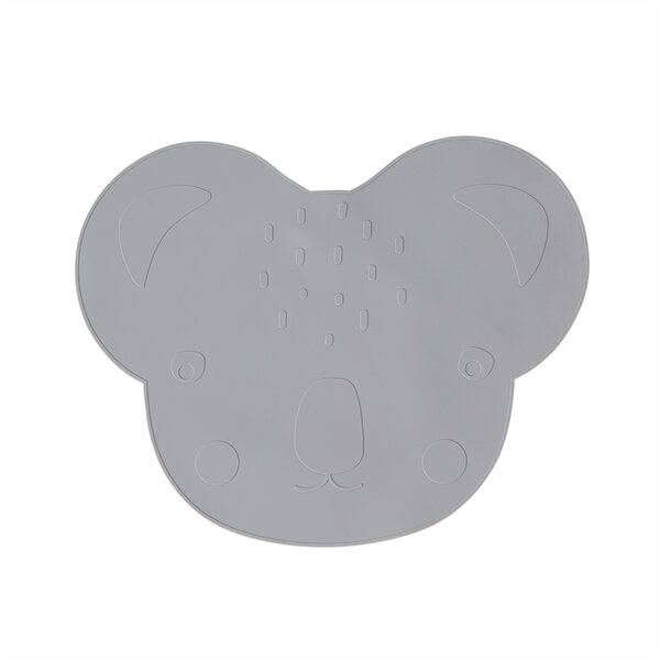 OYOY Koala tabletti 33,3 x 42,1 cm, harmaa