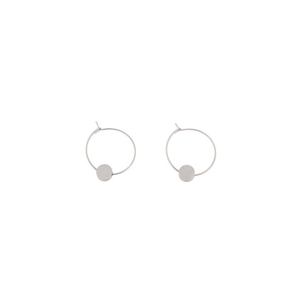 Littlebit Design Ympyrä-rengaskorvakorut teräs, 30 mm