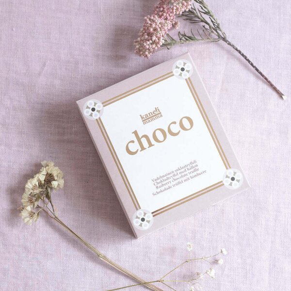 Kanelimamma CHOCO vadelma 150g