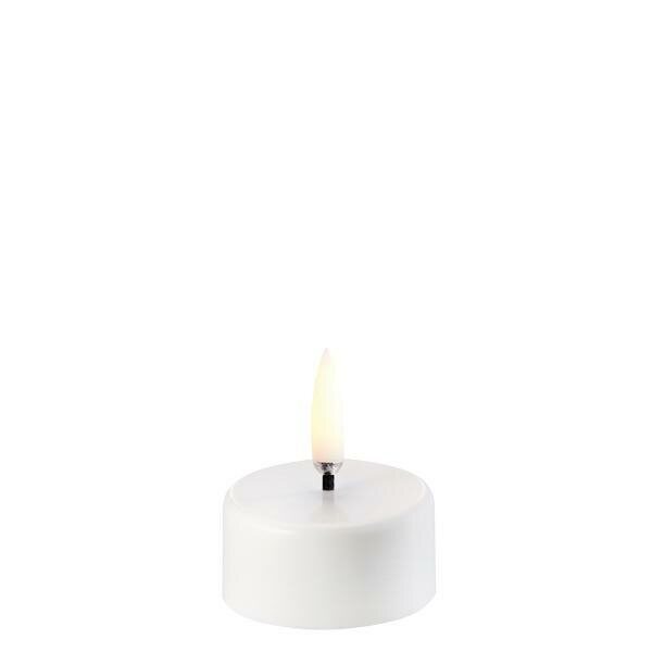 Uyuni Led-tuikkukynttilä 3,8 x 2 cm (120 h), valkoinen