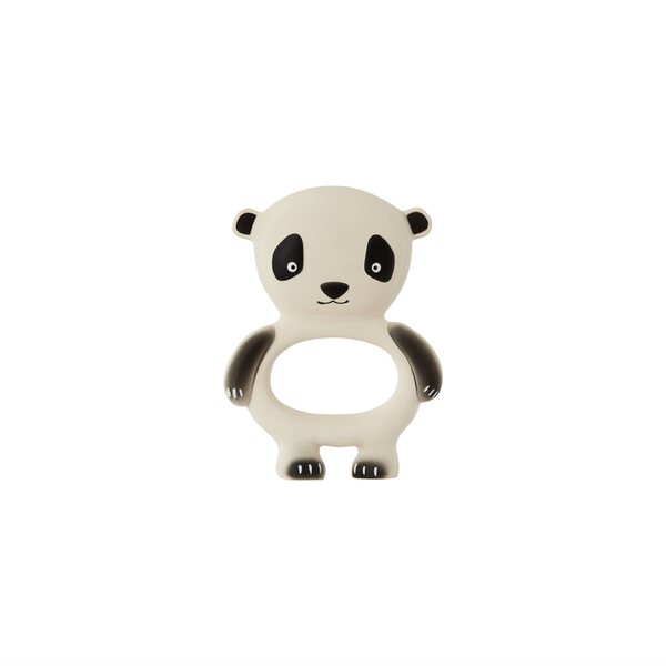 OYOY Panda purulelu 9,5 x 13 cm, mustavalkoinen