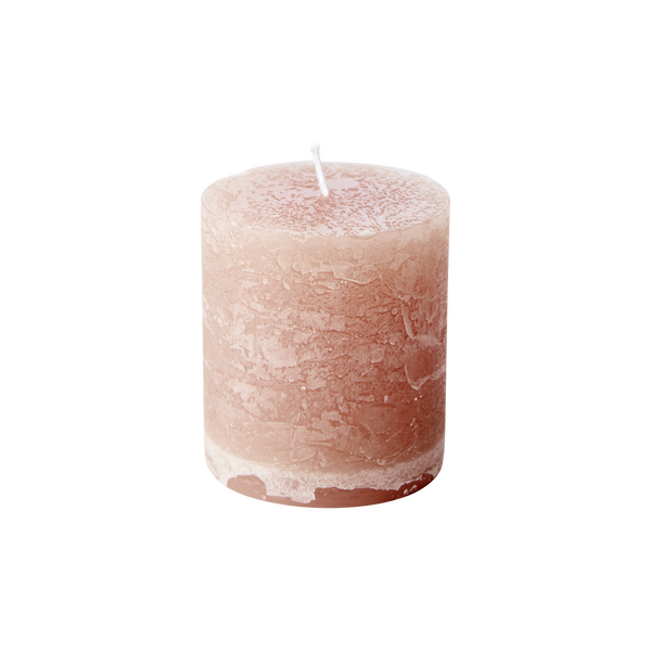 Affari Cote nord pillar candle 7 x 7,5 cm, nutmeg